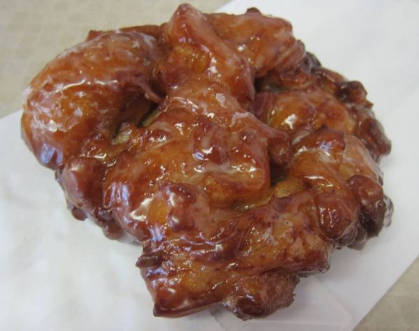 Maple Bacon Apple Fritters - Johnston's